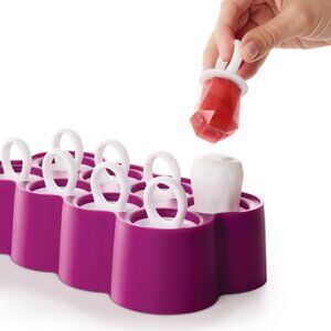 KOJI Ring Pops Silicone Molds, 8 ice pop molds (BPA & PHTHALATE Free)
